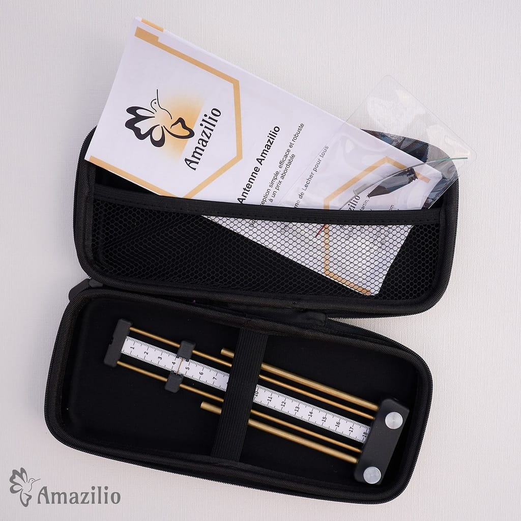 Kit de l'antenne de Lecher Amazilio dans sa pochette